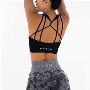 NVGTN Black Galaxy Seamless Bra